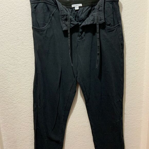 Womens Standard James Perse Flat Front Casual drawstring  Pants Size 28 - Picture 1 of 5